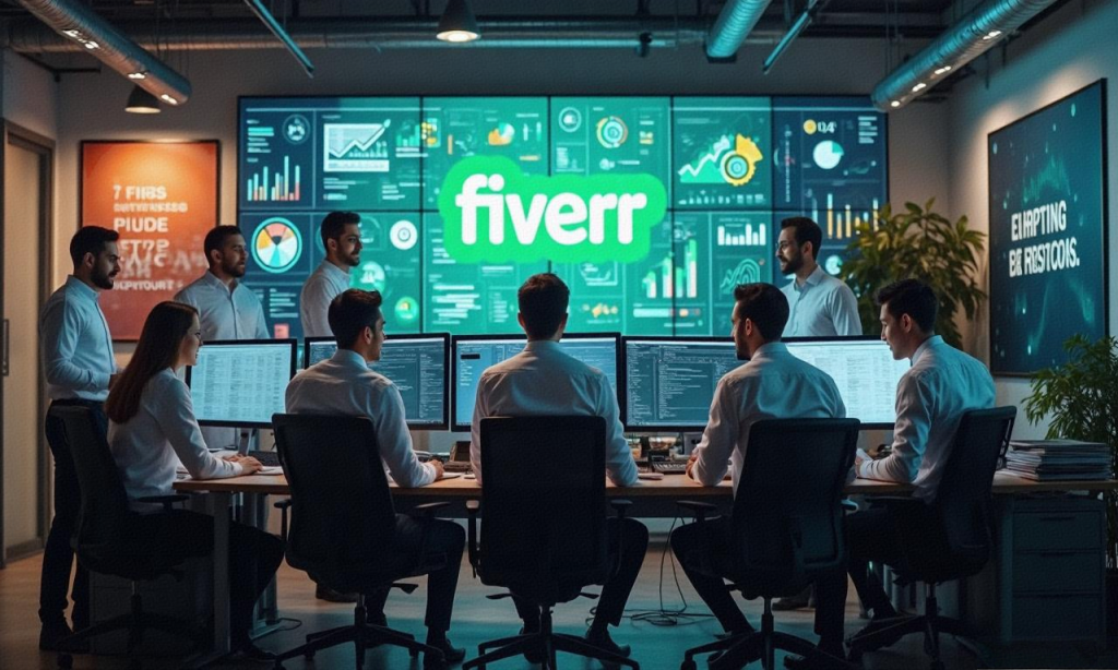 Fiverr靠AI需求狂赚15%！揭秘自由职业者掘金内幕