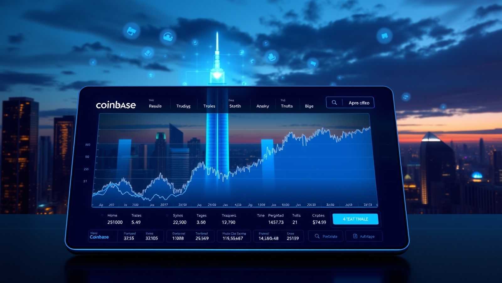 比特币暴涨22%！Coinbase盈利能力却亮红灯？