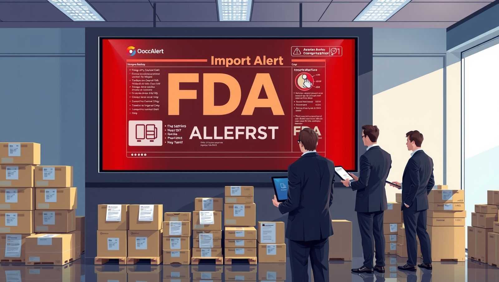 对美出口!FDA新预警多品类遭扣押。