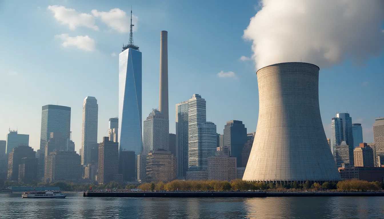 纽约砸钱建百万千瓦核电站！科技巨头疯抢零碳电力