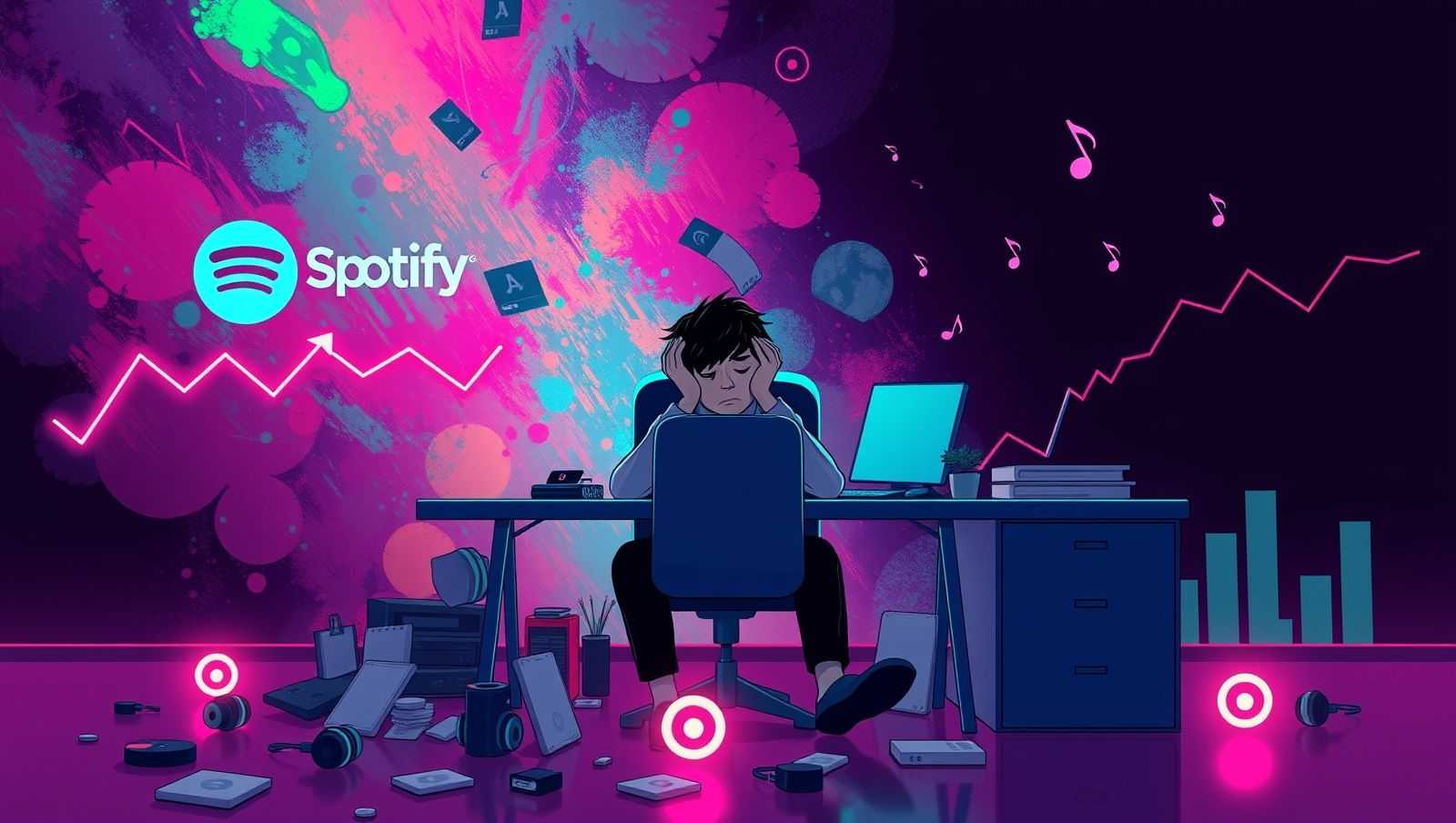 欧美流媒体战况：Spotify付费用户占比31%！劲敌加速赶超？