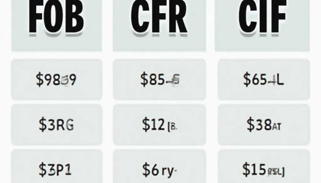 FOB/CFR/CIF三大陷阱曝光！跨境卖家百万损失只因忽略这张表