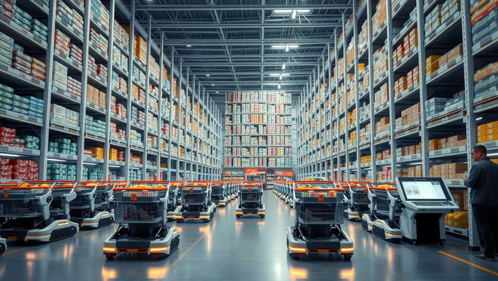 欧美零售巨头All in！Ocado仓库自动化分拣提效40%，三年覆盖率冲80%！