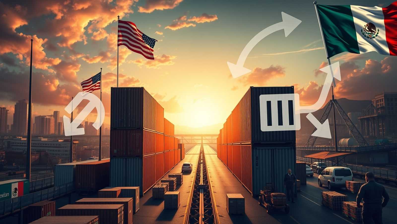 加州贸易!墨西哥暴涨40%冲击中国份额
