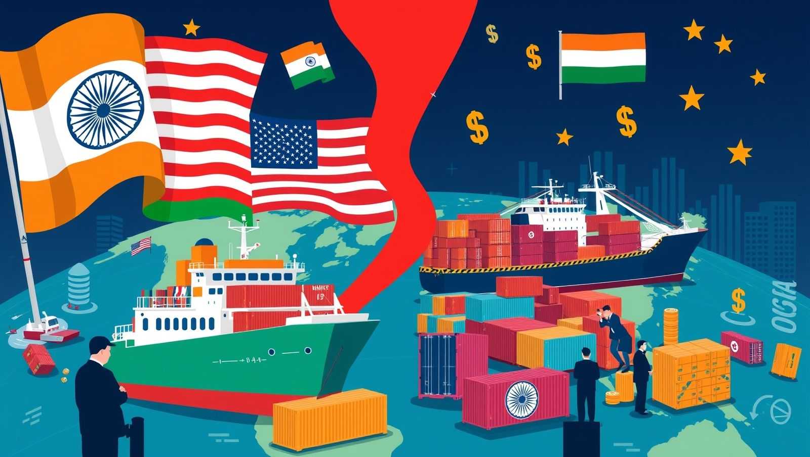 美国印度关税!猛增50%冲击两国贸易.
