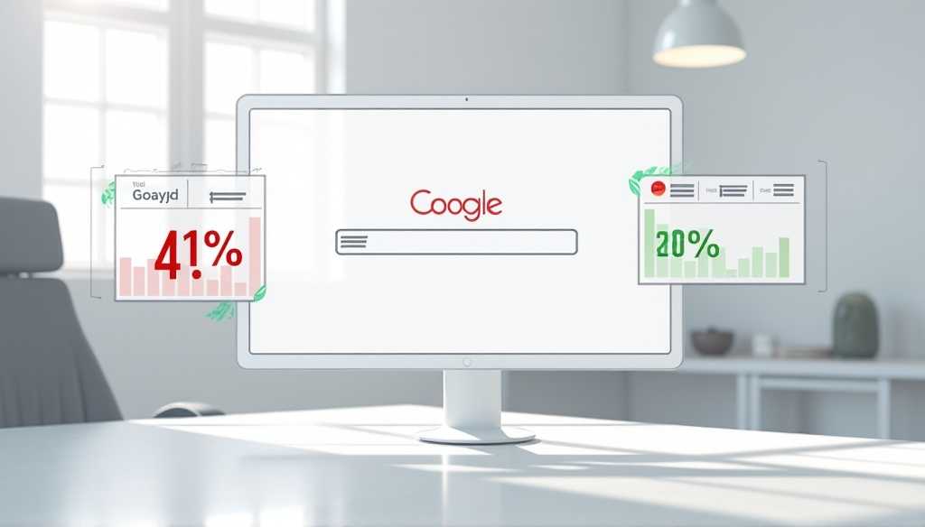 Google AI搜索冲击：跨境流量暴跌41%，CPC暴涨27%