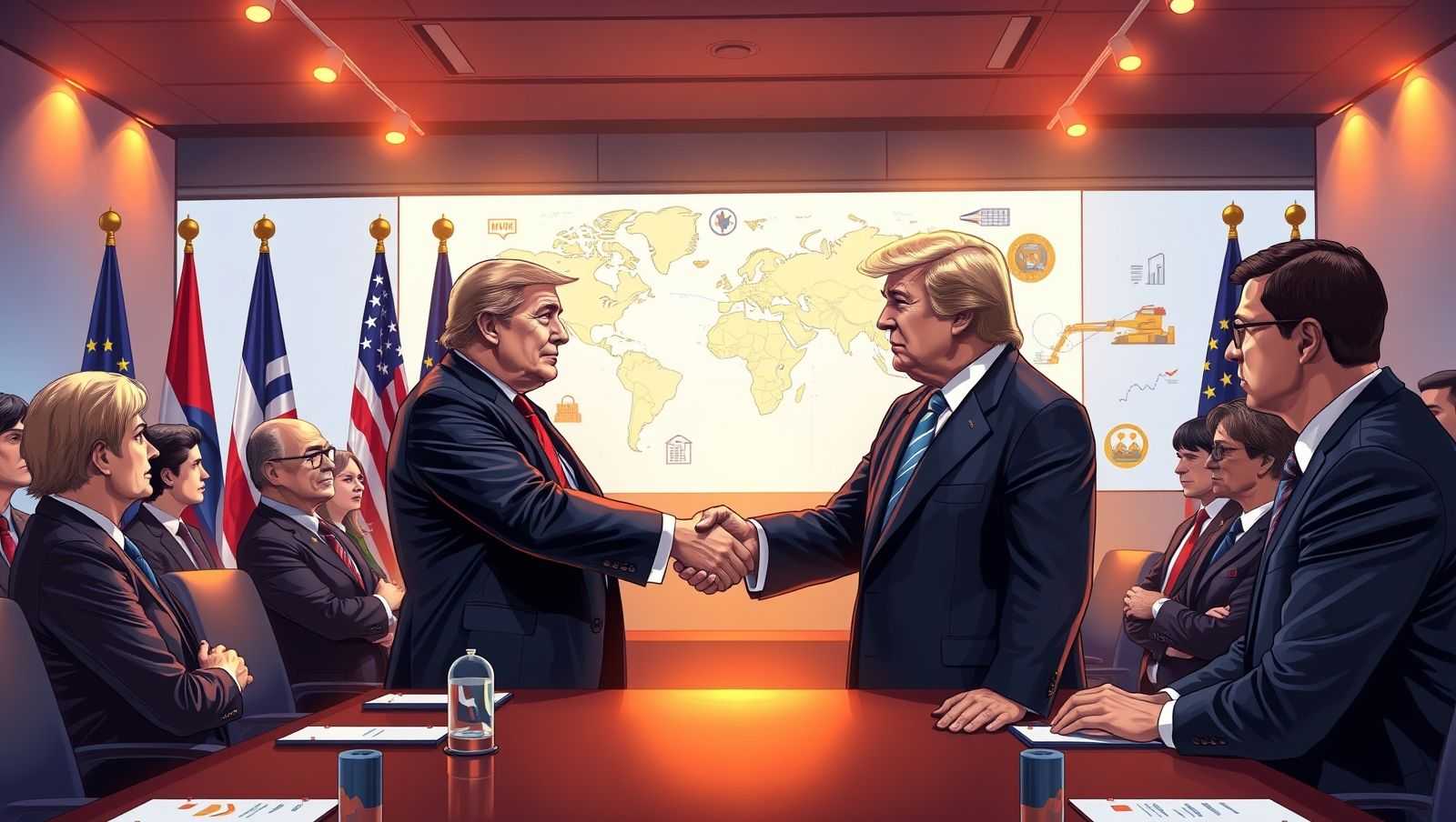欧美贸易巨变!特朗普挥刀欧盟，投资者信心暴跌！德国瑞士预警