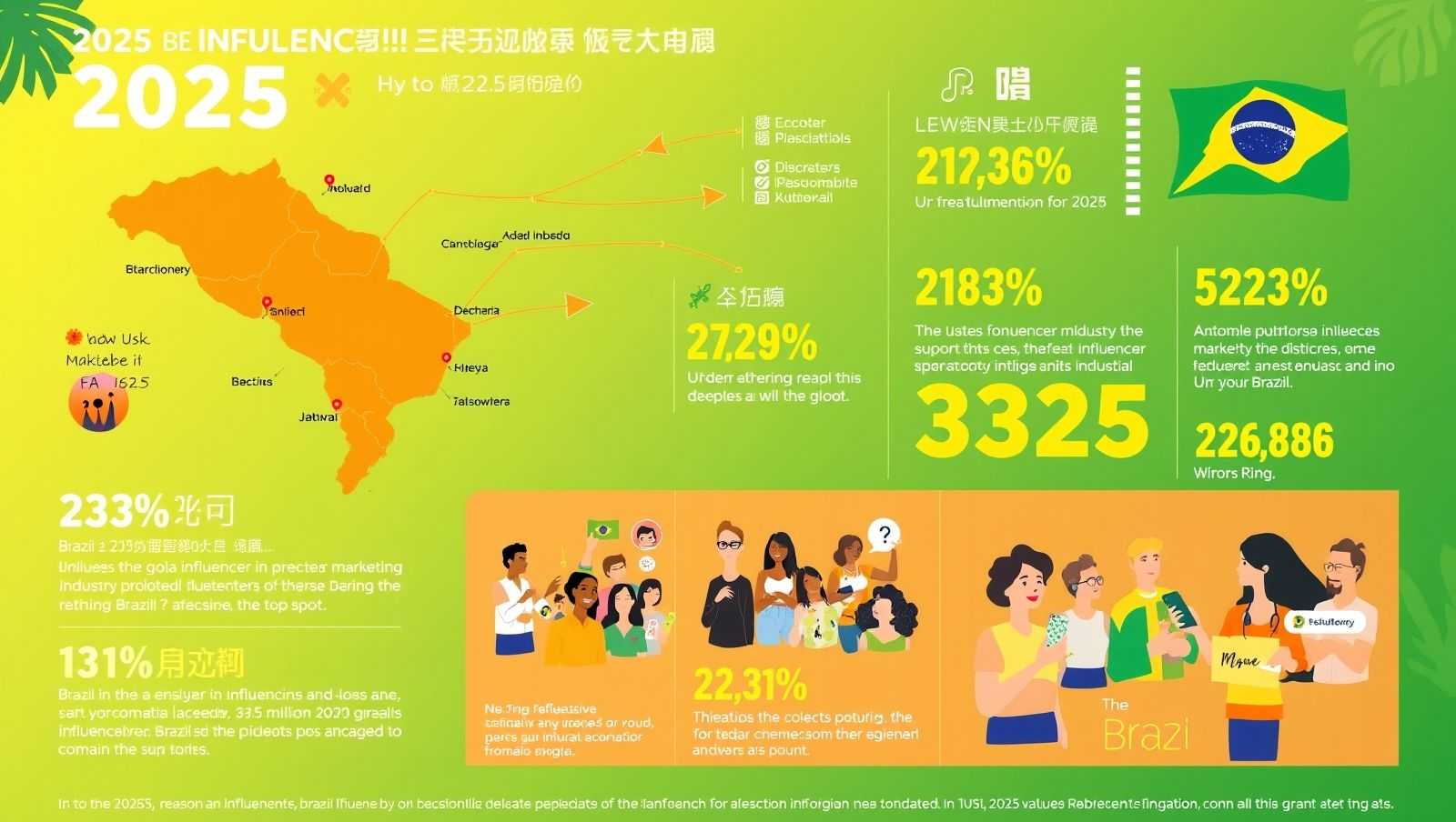 2025网红营销将达325亿美金！巴西超美国成第一