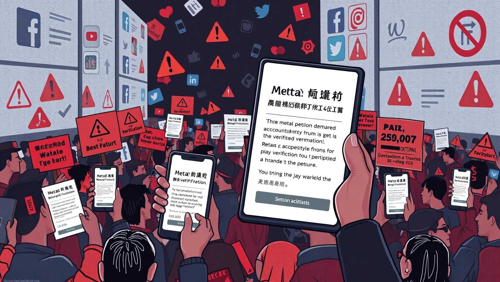 Meta付费验证服务陷信任危机：2.5万人请愿，客服形同虚设